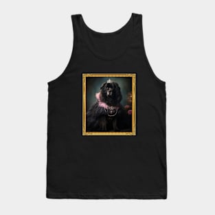 Majestic Newfoundland - Medieval Princess (Framed) Tank Top